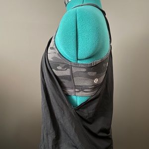 Lululemon Black No Limits Tank With Built In Bra